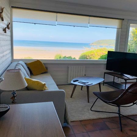 Ferienwohnung Cocoon Au Bord De L'Eau Saint-Michel-en-Grève Exterior foto