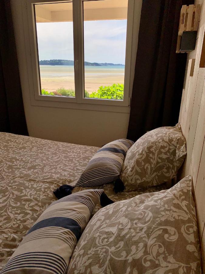 Ferienwohnung Cocoon Au Bord De L'Eau Saint-Michel-en-Grève Exterior foto