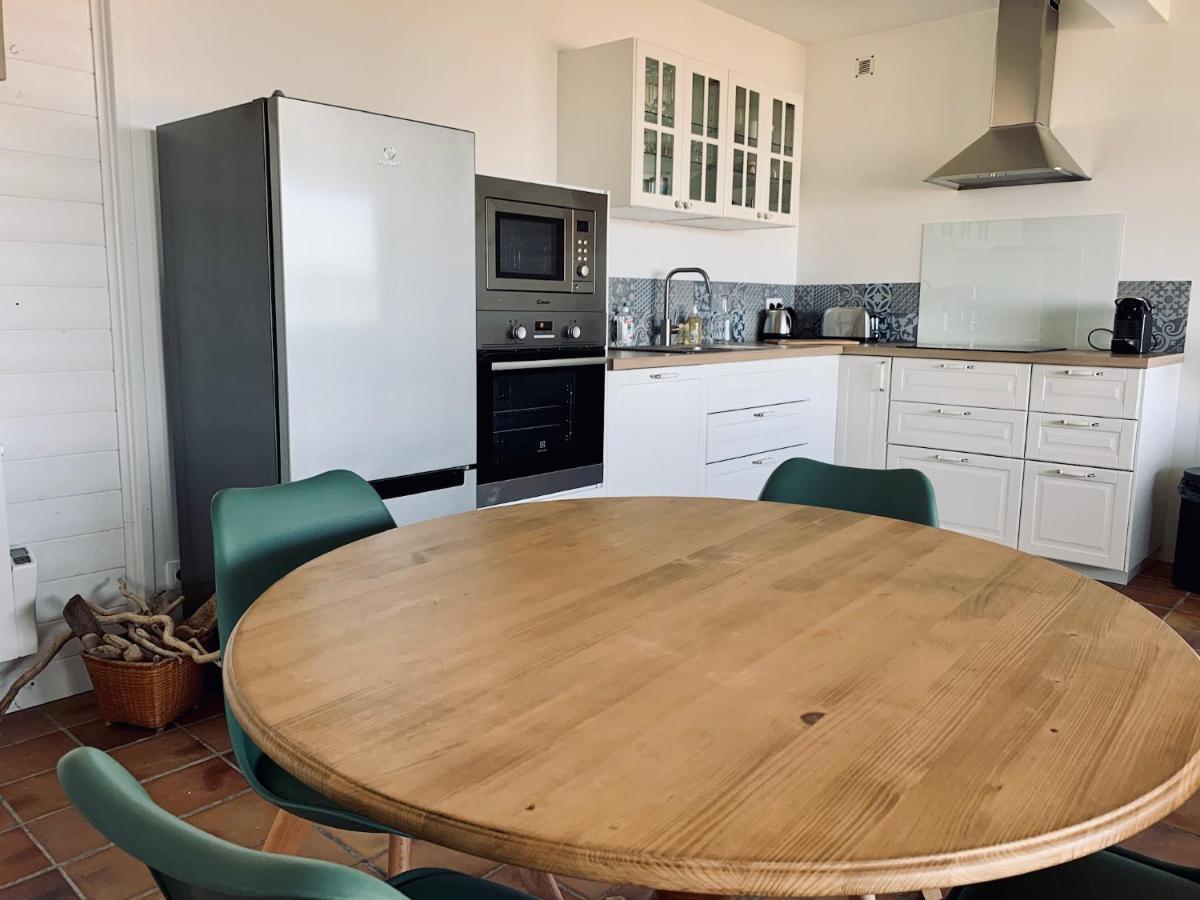 Ferienwohnung Cocoon Au Bord De L'Eau Saint-Michel-en-Grève Exterior foto