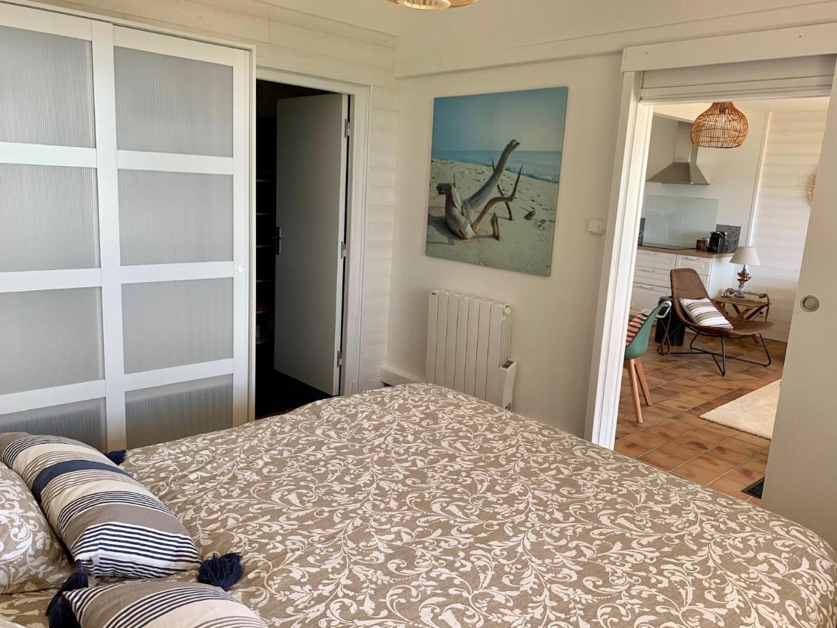 Ferienwohnung Cocoon Au Bord De L'Eau Saint-Michel-en-Grève Exterior foto