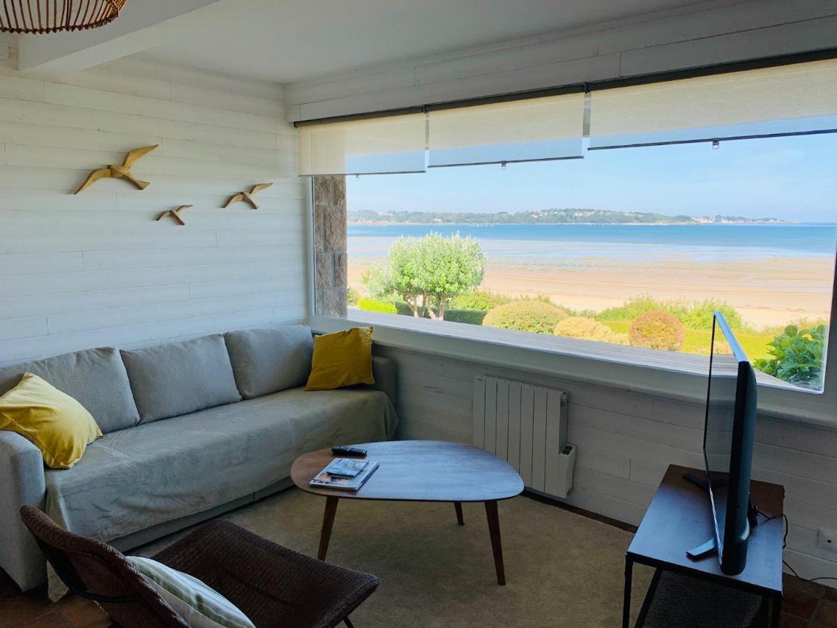 Ferienwohnung Cocoon Au Bord De L'Eau Saint-Michel-en-Grève Exterior foto