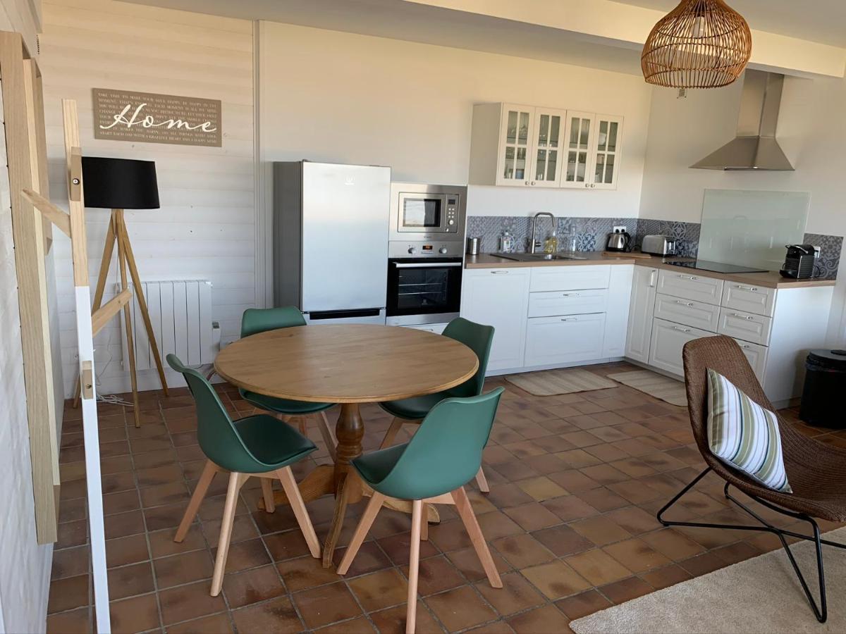 Ferienwohnung Cocoon Au Bord De L'Eau Saint-Michel-en-Grève Exterior foto